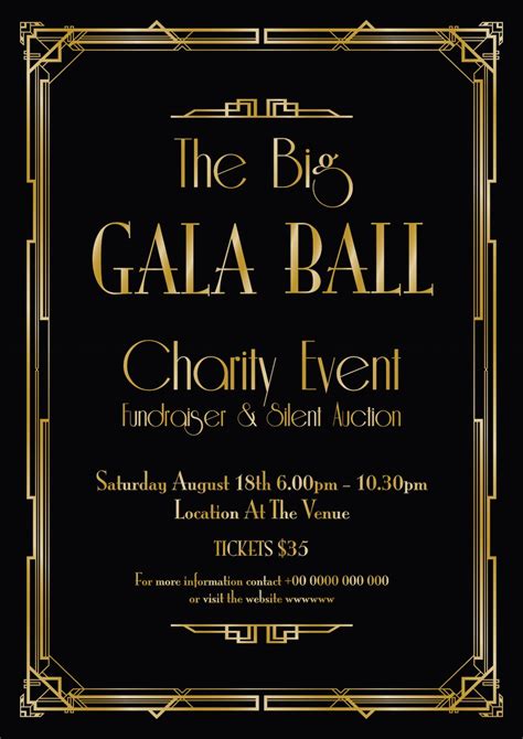 fundraising gala invitation wording